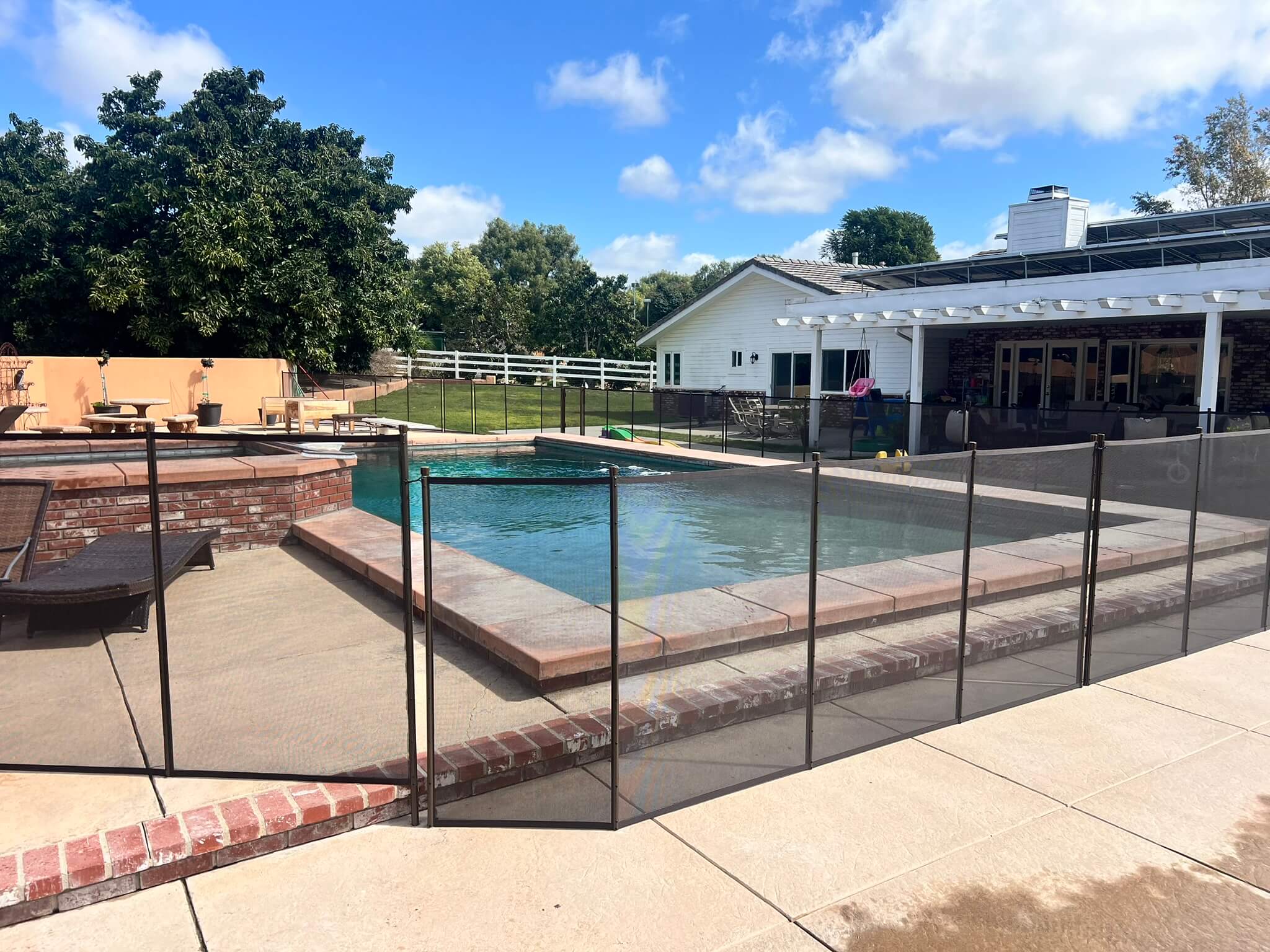 Mesh Fence Installation